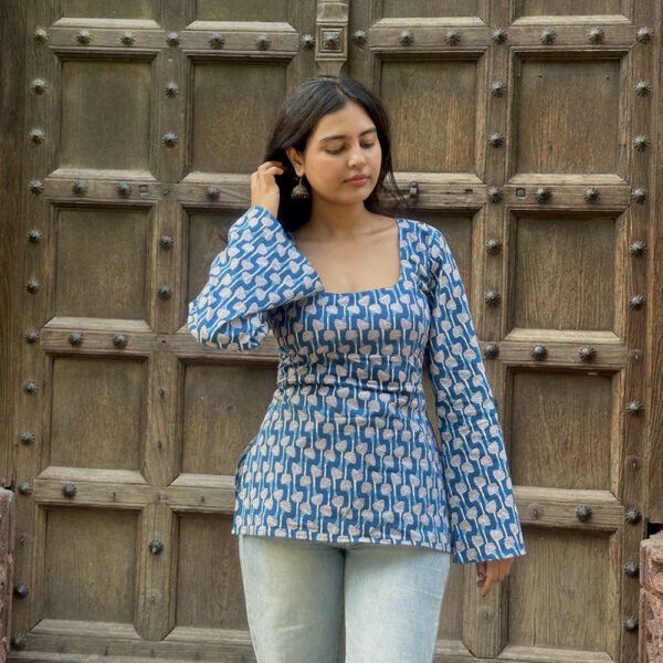 Vamika - Corset Long Sleeves Kurti